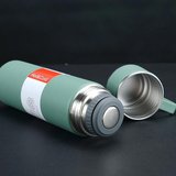 Paslanmaz Çelik Bardaklı Termos Seti 500 ML alithestereo