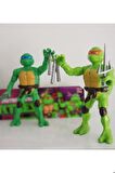 Ninja Kaplumbağalar Işıklı Figür 4'lü Set Ninja Turtles
