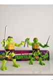 Ninja Kaplumbağalar Işıklı Figür 4'lü Set Ninja Turtles
