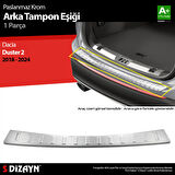 S-Dizayn Dacia Duster Krom Arka Tampon Eşiği 2018-2023