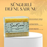 SAINT SAVON SÜNGERLİ DEFNE SABUNU EL VE VÜCUT TEMİZLEME SABUNU 100 GR 2'Lİ