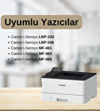 CANON CRG070 LBP243-246- MF461  MUADİL TONER (3K) (ÇİPSİZ)