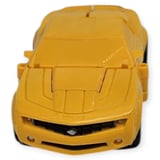 Robota Dönüşen Oyuncak Araba - 10 cm Sarı