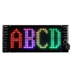 Monozone  Araç Car Led Ekran Tabelaları Kayan Yazı Kişiselleştirilebilir Uygulama Kontrolü(17-7cm)