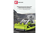 Sembo Block Zoomlion Lisanslı Mini Buldozer 280 Parça Yapı Blokları LEGO ile Uyumlu (705102)