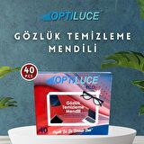 GÖZLÜK TEMİZLEME MENDİLİ 40'LI 6 ADET