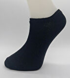 CİHO SOCKS 6 ÇİFT KADIN SİYAH FÜME GRİ RENK BASİC PATİK ÇORAP
