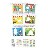 Eğitici Manyetik Parçalar ile Puzzle Yapma Seti - Manyetik Montessori Puzzle Oluşturma