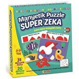 Eğitici Manyetik Parçalar ile Puzzle Yapma Seti - Manyetik Montessori Puzzle Oluşturma