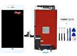 iPhone 8 PLUS Uyumlu Lcd Ekran Dokunmatik A+A KALİTE (LW MARKA) BEYAZ + TAMİR SETİ