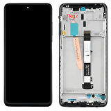 Xiaomi POCO X3 NFC Uyumlu Lcd Ekran Dokunmatik SERVİS Orijinali ÇITALI SİYAH