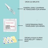 Samsung Galaxy A22 A225 Arka Kamera Camı Lens (MOR)