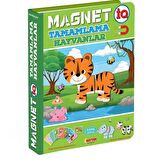 Eğitici Magnet Hayvan Tamamlama Seti - Manyetik Hayvan Parça Birleştirme Yapboz Oyunu