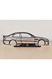 BMW M3 E46 20cm Plastik Masa Süsü Masa Dekorasyonu