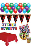 Çıtıpıtıstore Brawl Stars Konseptli Doğum Günü Seti Erkek Çocuk Doğum Günü Balon Seti