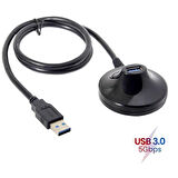 5255 Usb 3.0 Standlı Dişi Erkek Uzatma Kablosu 1 Metre
