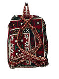 Kilim Desenli El Yapımı Sırt Çantası – Etnik Tasarım, Dayanıklı ve Katlanabilir
