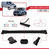 Ford Transit/Tourneo Custom 2012-2023 Arası ile Uyumlu FLY Model Ara Atkı Tavan Barı Siyah 2 Adet