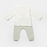 Bibaby Biorganic Koala Jungle 2'Li Bebek Takım 59776 Mint