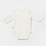 Bibaby Biorganic Koala Jungle Uzun Kol Bebek Body 56969 Gri