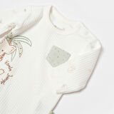 Bibaby Biorganic Koala Jungle Uzun Kol Bebek Body 56969 Mint