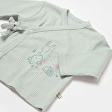 Bibaby Biorganic Modal Play With Me 3'Lü Zıbın Set 58035 Mint