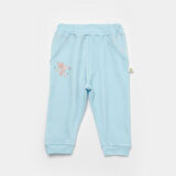 Bibaby Biorganic Always Happy Patiksiz Pantolon 57915 Gül Kurusu Mint