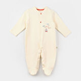 Bibaby Biorganic Sun Lets Sail Bebek Tulum 60754 Ekru Mavi
