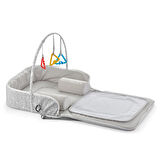 BabyJem Babynest Çanta 771 Gri Kare
