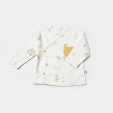 Bibaby Biorganic Penguin Club 5 Parça Hastane Çıkış Seti 62351 Ekru Gri