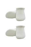 Bistyle 2'Li Sneakers Kaymaz Basic Penye Çorap BS20103 Ekru Ekru