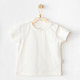 Andywawa AC25971 Casual Bebek Tişört White