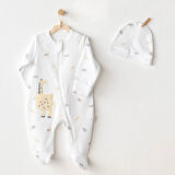 Andywawa AC25803 Little King Bebek Tulum Takım White