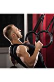 Jimnastik - Crossfit - Pilates Halkası  Gym Ring Barfiks Halkası Siyah
