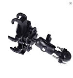 BİKE SKY Amortisör ile motosiklet bisiklet telefon tutucu bisiklet gidon dikiz aynası 4.7-7.1 inç akıllı telefonlar için darbeye Dayanıklı yuksek seviye korumalı