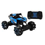 2.4GHz Uzaktan Kumandalı 3.7V Şarjlı 1:16 Ölçek Akrobat Arazi Aracı - 360° Dönen Akrobat Off-Road Araba