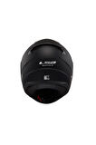 Rapid 2 Mat Siyah Kask (YENİ SERİ)