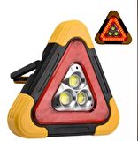 Işıklı Üçgen Led Reflektör Acil Durum Feneri Led Fener