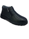  Hakiki Deri İçi Kürklü Tam Ortopedik Erkek Bot