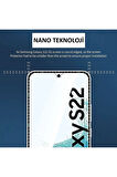 Samsung Galaxy S22 Nano Ekran Koruyucu Kırılmaz Cam - Ultra İnce