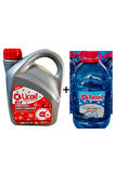 Licoil Organik G12 Kırmızı Antfriz -37C  3 LT + Oto Cam Suyu 5 Lt -12 C