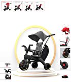 Trike Plus F3 Ebeveyn Kontrollü Katlanabilir Bisiklet Gri 