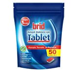 Brid Bulaşık Makinesi Deterjanı Tableti 50 li 2 Adet