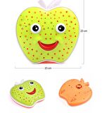 Müzikli - Projektörlü Oyuncak Çarp & Dön Özellikli Happy Apple
