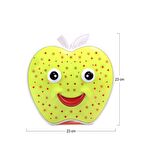 Müzikli - Projektörlü Oyuncak Çarp & Dön Özellikli Happy Apple