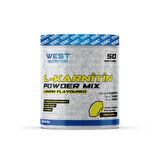West L-Karnitin Powder Mix 250 gr 50 Servis Limon Aromalı