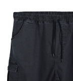 Erkek  Büyük Beden 100-156 Kilo Arası İçin Uygun Kargo Cepli Jogger Kot Pantolon