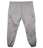 Erkek  Büyük Beden 100-156 Kilo Arası İçin Uygun Kargo Cepli Jogger Kot Pantolon
