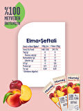 Mixmey Şeftali Meyve Bar 12 Adet | Vegan, Glutensiz Sağlıklı Atıştırmalık - 20gr X 12 Adet