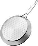 Karaca 3ply Powersteel 316 Çelik Indüksiyon Tabanlı Grill Tava 28 Cm